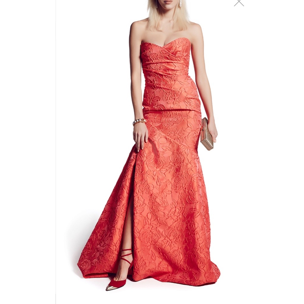 Poppy Memory Gown by Monique Lhuillier
